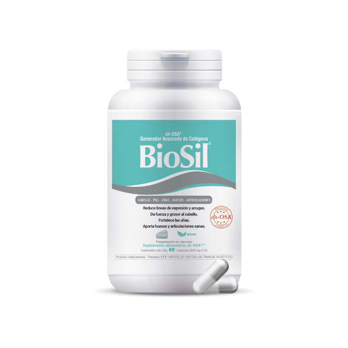 BioSil 60 cápsulas Generador de Colágeno