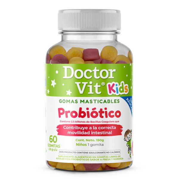 Dr Vit probiotico KIDS 30 gomitas nueva imagen
