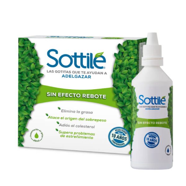 Sottilé Gotas Adelgazantes Naturales 60Ml