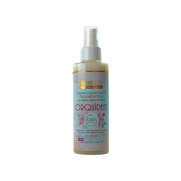 Paliwaneem - Crema Hidratante Regenerativa Orquideas 120Ml