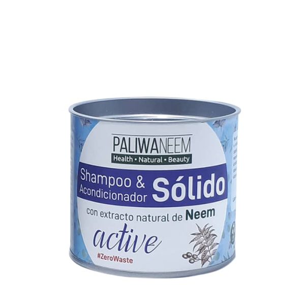 Pack Shampoo + Acondicionador Sólido Con Extracto Natural De Neem Active