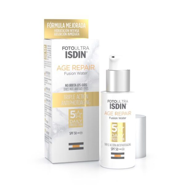 Isdin - Fotoprotector Age Repair Sin Color Spf50+ 50Ml