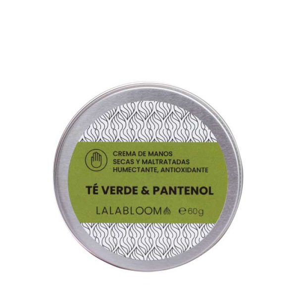 Crema de manos de te verde y Pantenol