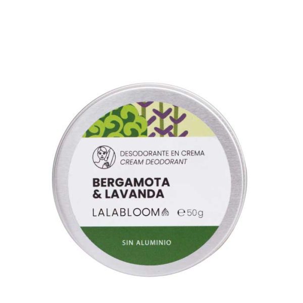 Lalabloom - Desodorante Piel Normal Bergamota Y Lavanda 50G