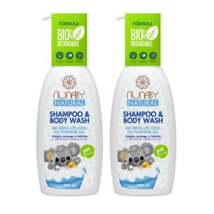 arcamia NUNABY dia del nino Shampoo y body wash bebe 2x1 1