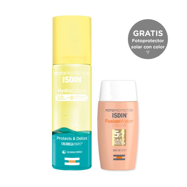 arcamia pack ISDIN Hydro2 Lotion fusion water con color