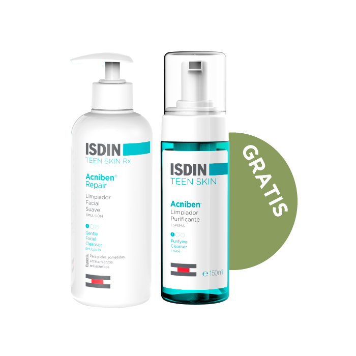 ISDIN ACNIBEN REPAIR Limpiador Facial Suave 180ml