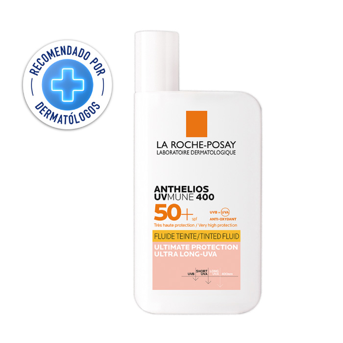 LA ROCHE-POSAY Protector Solar SPF 50+ Anthelios Uv Mune con COLOR 50ml