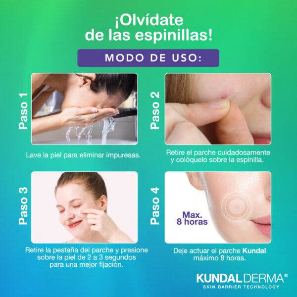 2 tipos de parches KUNDAL ARCAMIA complement 2