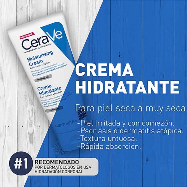 CERAVE CREMA HIDRATANTE 170 gr ARCAMIA COMPLEMENT 2