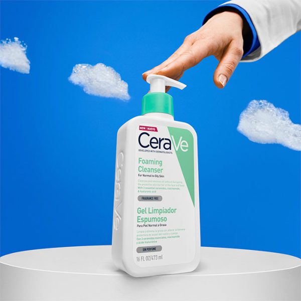Cerave - Gel Limpiador Espumoso 473Ml