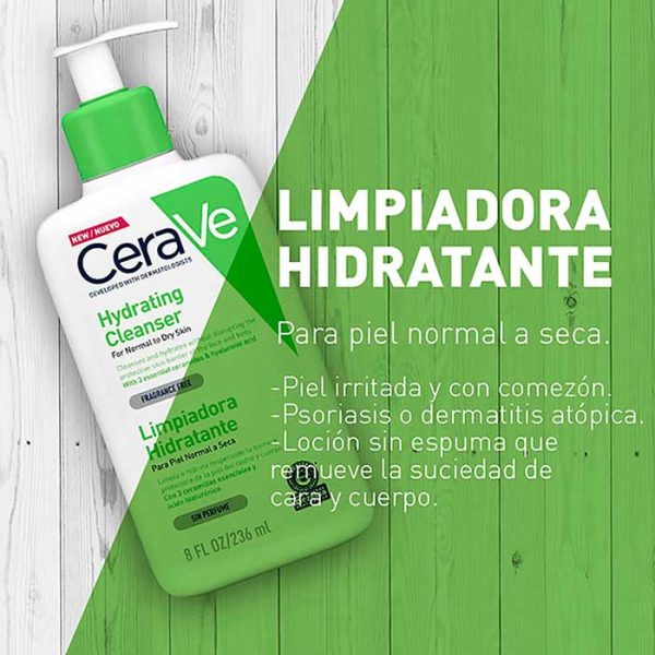 Cerave – Limpiador Hidratante 236Ml