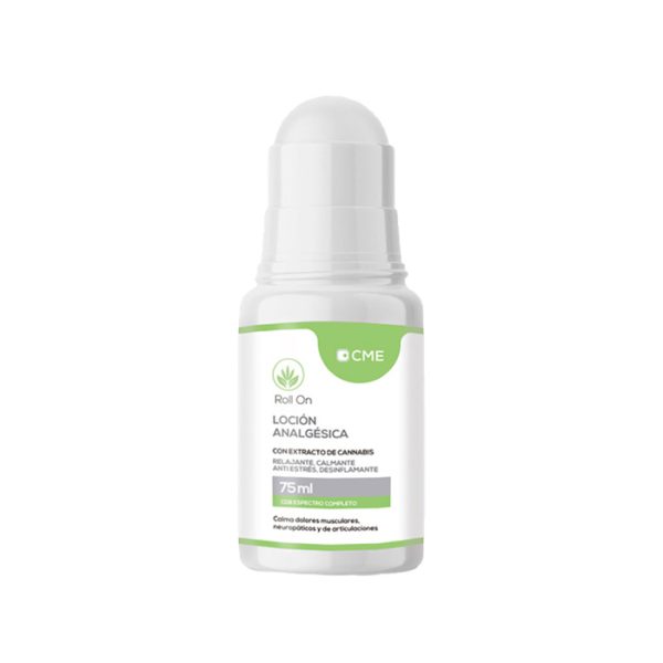 Cme - Loción Analgésica En Roll On Con Extracto De Cannabis 75Ml