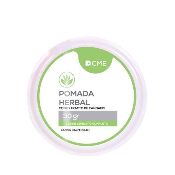 Cme Pomada Herbal Con Extracto De Cannabis 30Gr