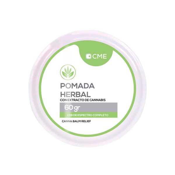 Cme - Pomada Herbal Con Extracto De Cannabis 60 Gr