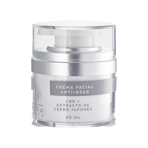 PURAEARTH Crema facial antiedadcbd 50ml
