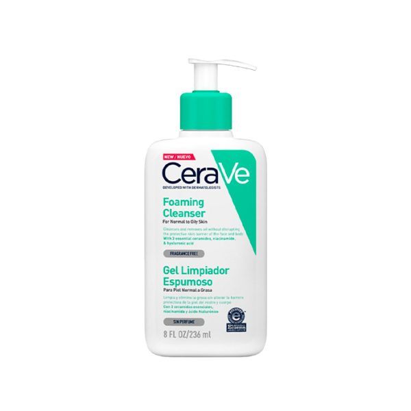 Cerave - Gel Limpiador Espumoso 236Ml