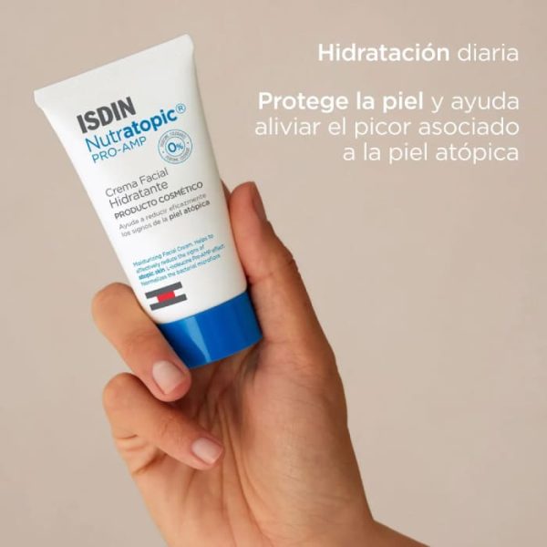 Isdin - Nutratopic Crema Facial Emoliente 50Ml