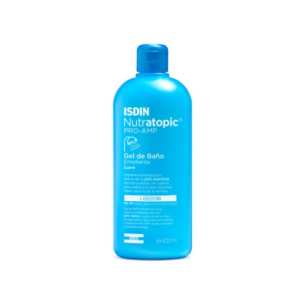 Isdin - Nutratopic Pro-Amp Gel De Baño Emoliente 400Ml