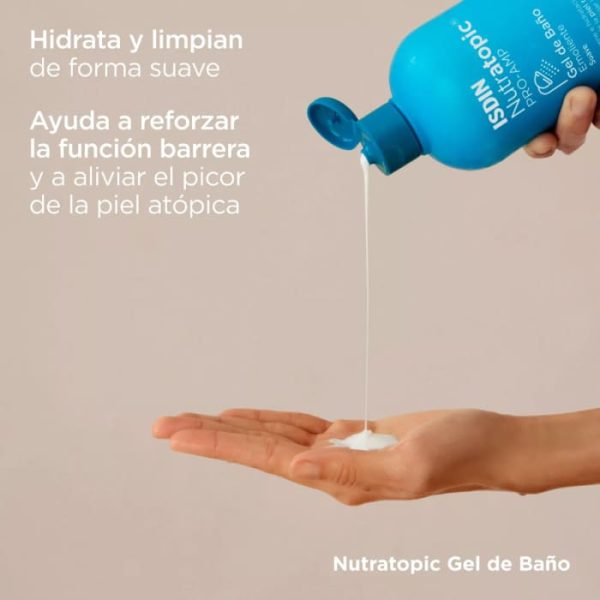 Isdin - Nutratopic Pro-Amp Gel De Baño Emoliente 400Ml