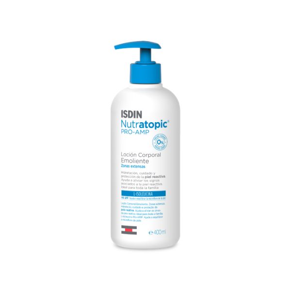 Isdin - Nutratopic Pro-Amp Loción Emoliente Corporal Para Piel Reactiva