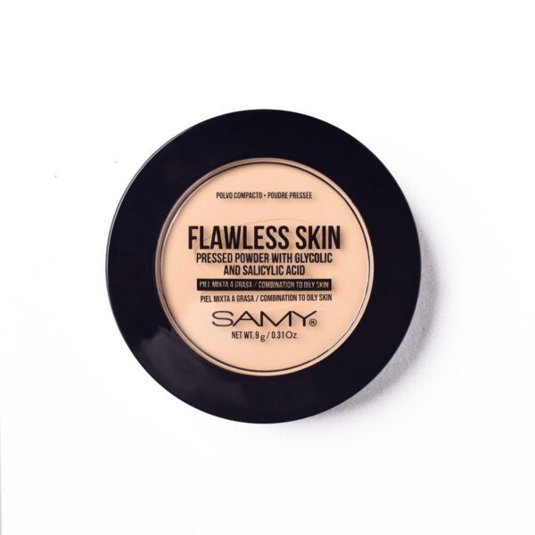 Samy - Polvo Compacto Flawless Skin Tono Beige #02