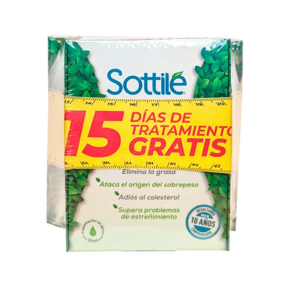Sottilé - Pack Gotas Adelgazantes Naturales 60Ml + Gratis 30Ml