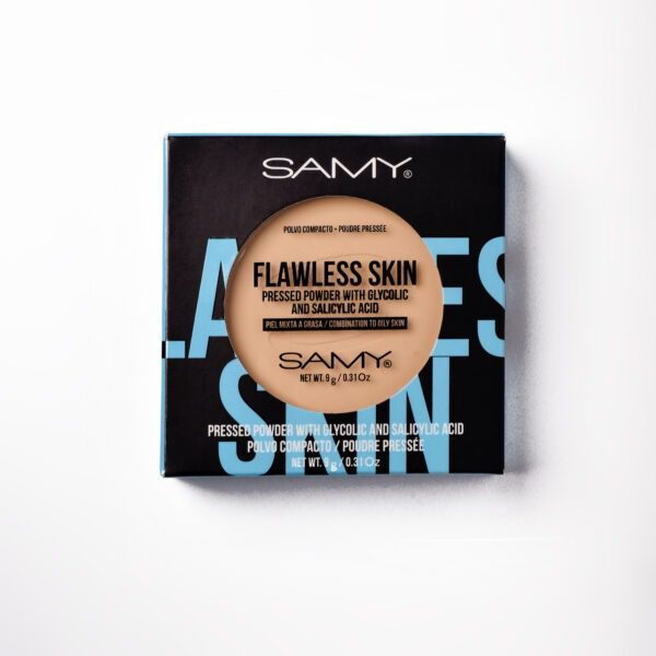 Samy - Polvo Compacto Flawless Skin Tono Beige #02