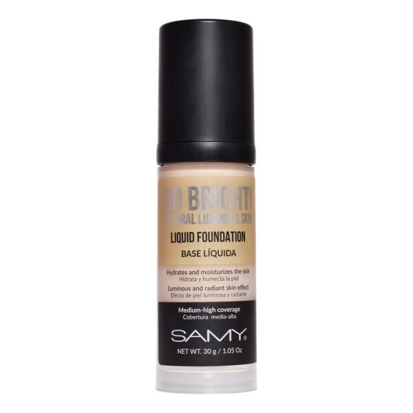 Samy Base Líquida Go Bright 30 G  # 2.0 Beige