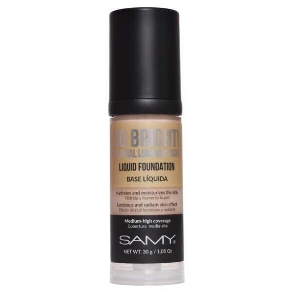 Samy Base Líquida Go Bright 30 G  # 4.0 Medium Tan