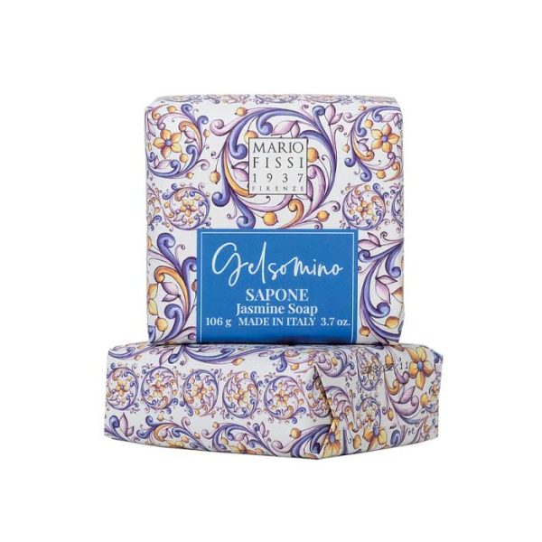 Mario Fissi-Mediterranean Flowers Jasmine Soap 106 G