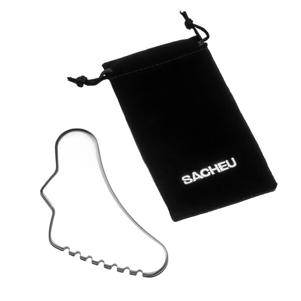 Sacheu Beauty - Gua Sha Corporal Acero Inoxidable