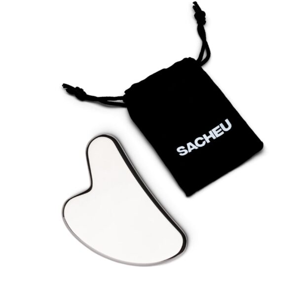 Sacheu Beauty - Gua Sha Facial Acero Inoxidable