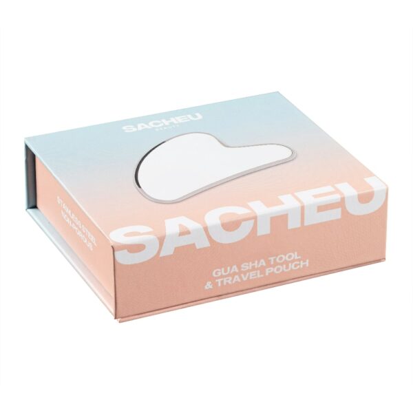 Sacheu Beauty - Gua Sha Facial Acero Inoxidable