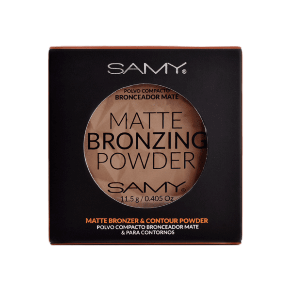 Samy - Polvo Compacto Bronceador Mate Sunkissed #1