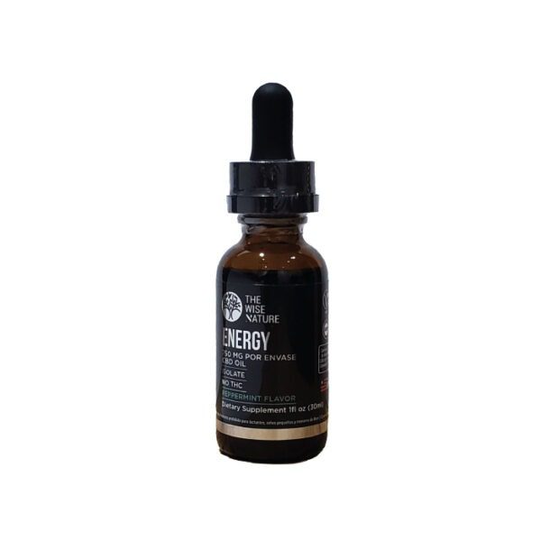 The Wise Nature - Energy Cbd Oil Isolate No Thc 30Ml