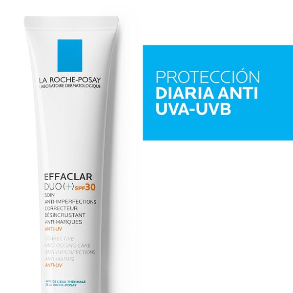 La Roche-Posay Effaclar Cr Fac Duo(+) Prot Sol 30 40Ml