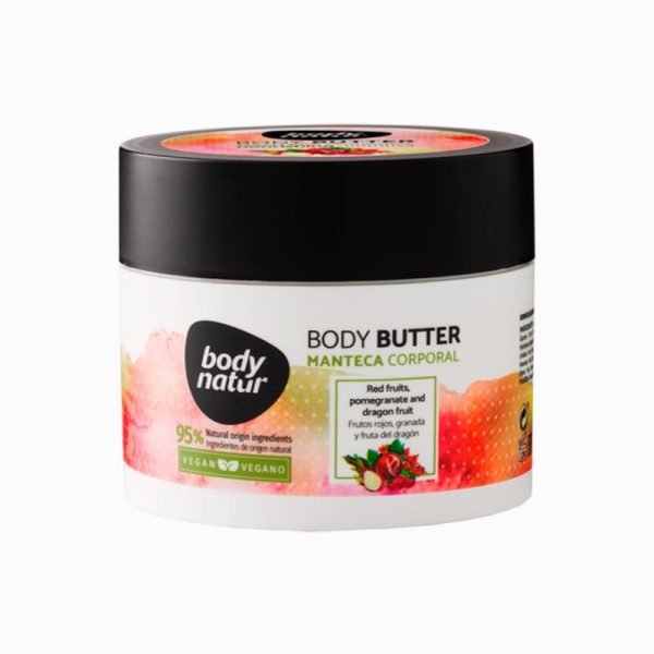 Body Natur-Manteca Hidratante Intensivo Corporal Frutos Rojos 300Ml