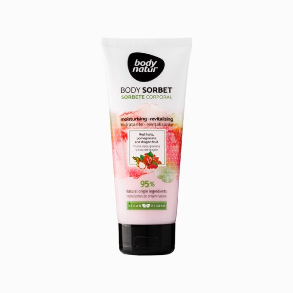 Body Natur-Sorbete Hidratante Corporal Revitalizante Frutos Rojos 200Ml