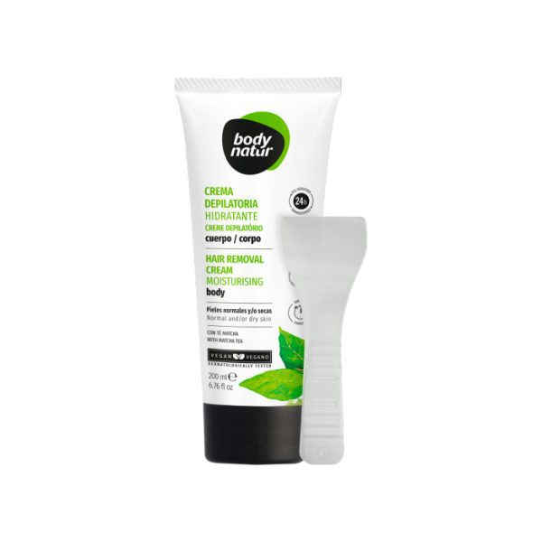 Body Natur-Crema Depilatoria Hidratante Corporal Pieles Normales 200Ml