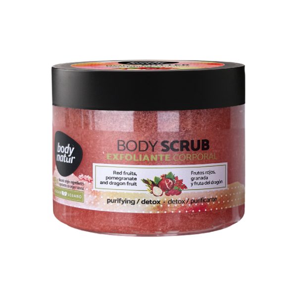 Body Natur-Exfoliante Corporal Frutos Rojos 200Ml