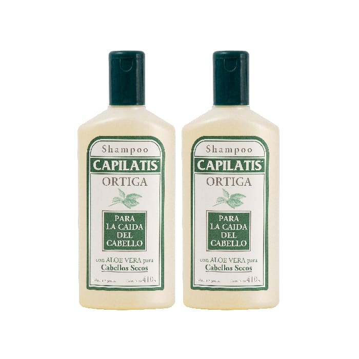 2X1 CAPILATIS – Shampoo Ortiga cabello seco 410ml