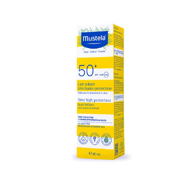 Mustela - Loción Solar Con Alta Protección 40Ml