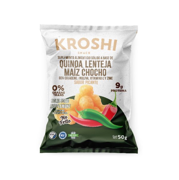 Kroshi Snack Suplemento Alimenticio Con Sabor A Picante