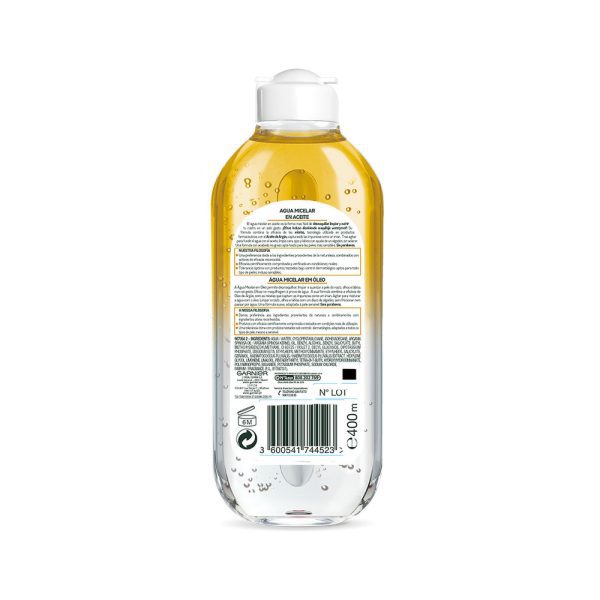 Garnier - Agua Micelar Bifásica En Aceite 400Ml