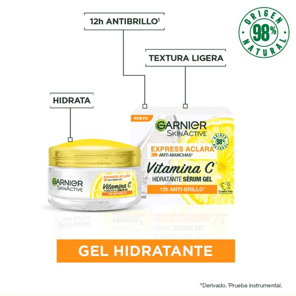 Garnier Serum Facial Crema Gel 50Ml