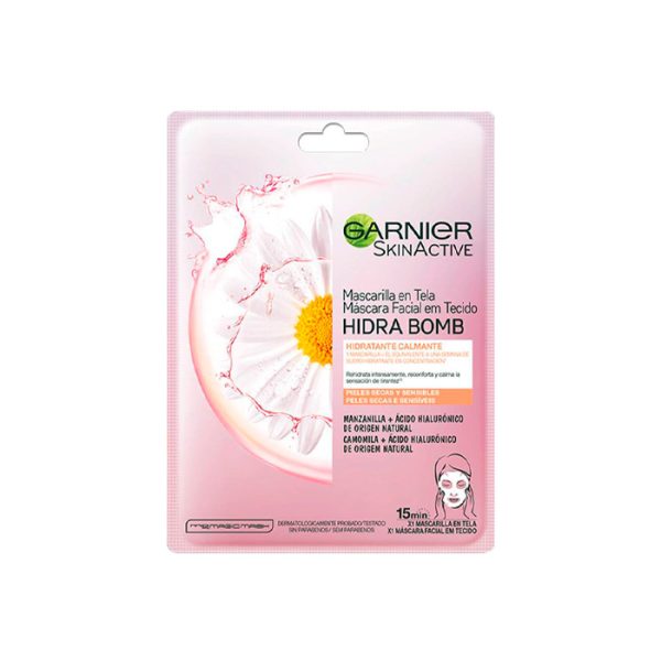 Garnier - Mascarilla Facial De Tela Con Manzanilla
