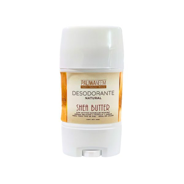 Paliwaneem - Desodorante Natural De Neem Anti Manchas Shea Butter 50Ml
