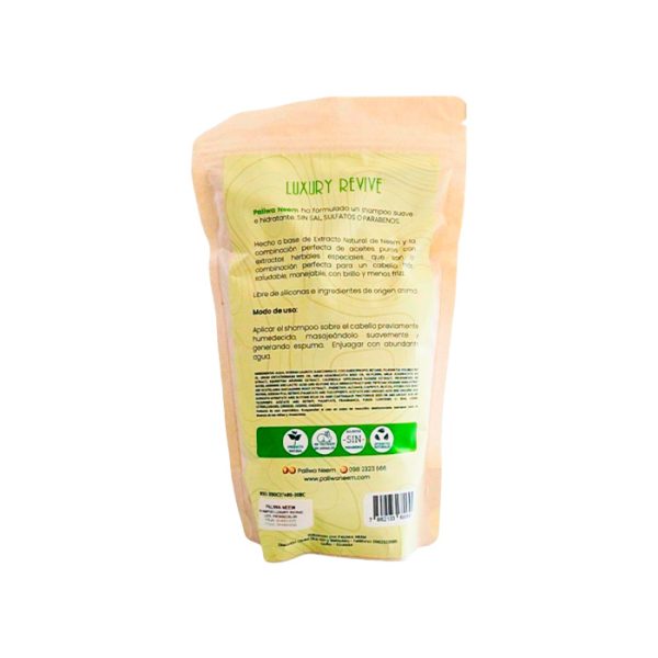 Paliwaneem - Shampoo De Neem Luxury Revive 500Ml Refill