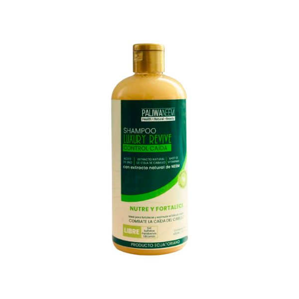 Paliwaneem - Shampoo De Neem Control Caida Luxury Revive 400Ml